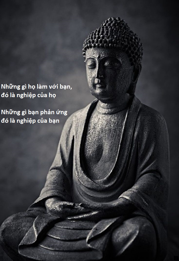 Tập trung vào những gì chúng ta nghĩ, nói và làm vì đó là nghiệp của mình